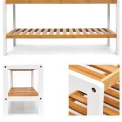 IVOL Bamboe schoenenrek 2 laags Best