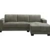 Leen Bakker Bank Aberdeen met chaise longue rechts - Cremona - grijs Hot