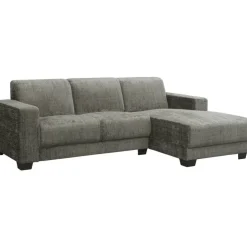 Leen Bakker Bank Aberdeen met chaise longue rechts - Cremona - grijs Hot