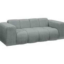 Leen Bakker Bank Beau 2-zits - stof Raven - Grijs Discount