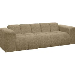 Leen Bakker Bank Beau 3-zits - stof Raven - taupe Clearance