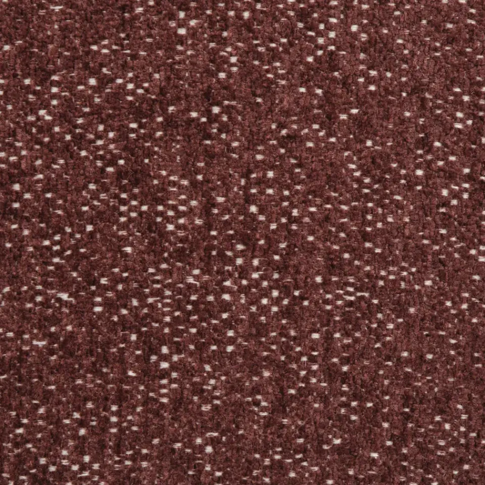 Leen Bakker Bank Beau 2-zits - stof Raven - wijnrood New