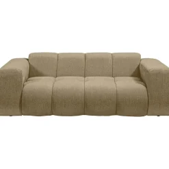 Leen Bakker Bank Beau 2-zits - stof Raven - taupe Best