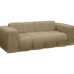 Leen Bakker Bank Beau 2-zits - stof Raven - taupe Best