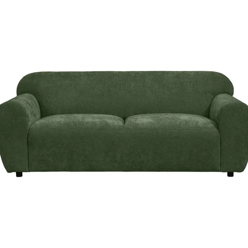 Leen Bakker Bank Bibi 3-zits - stof Glory - groen Online