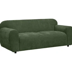 Leen Bakker Bank Bibi 3-zits - stof Glory - groen Online