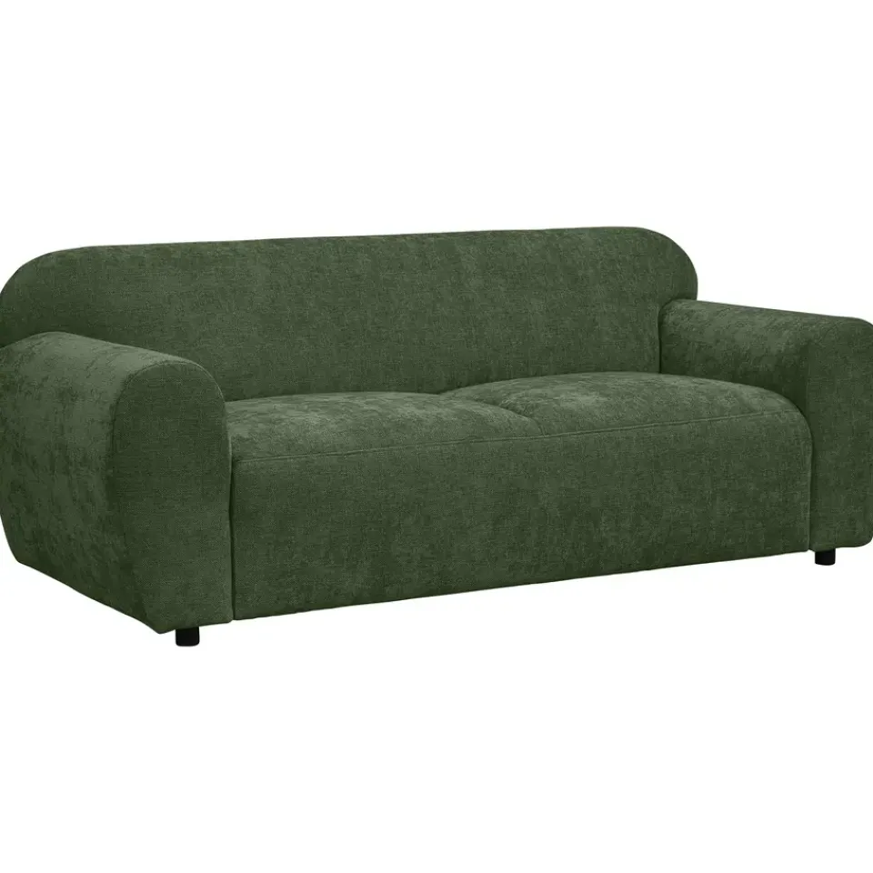 Leen Bakker Bank Bibi 3-zits - stof Glory - groen Online