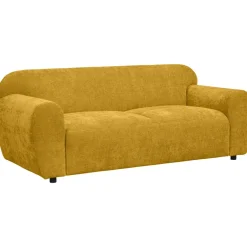 Leen Bakker Bank Bibi 3-zits - stof Glory - okergeel Best