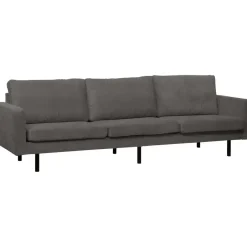 Leen Bakker Bank Collin 4-zits - antraciet Hot