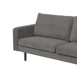 Leen Bakker Bank Collin 4-zits - antraciet Hot