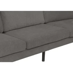 Leen Bakker Bank Collin 4-zits - antraciet Hot