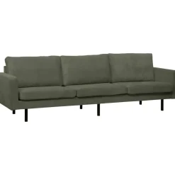 Leen Bakker Bank Collin 4-zits - groen Outlet