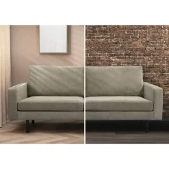 Leen Bakker Bank Collin 2,5-zits - zand Clearance