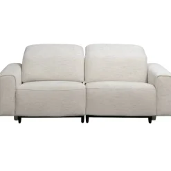 Leen Bakker Bank Dave 3-zits - elektrisch verstelbaar - lichtgrijs New