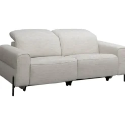 Leen Bakker Bank Dave 3-zits - elektrisch verstelbaar - lichtgrijs New