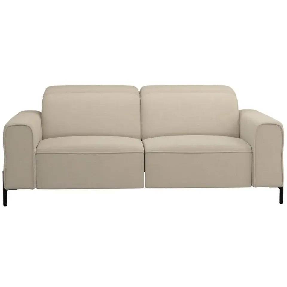 Leen Bakker Bank Dave 3-zits - elektrisch verstelbaar - taupe New