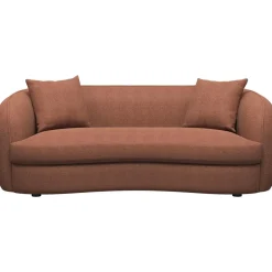 Leen Bakker Bank Enzio 3,5-zits - stof Pure - Terra Hot