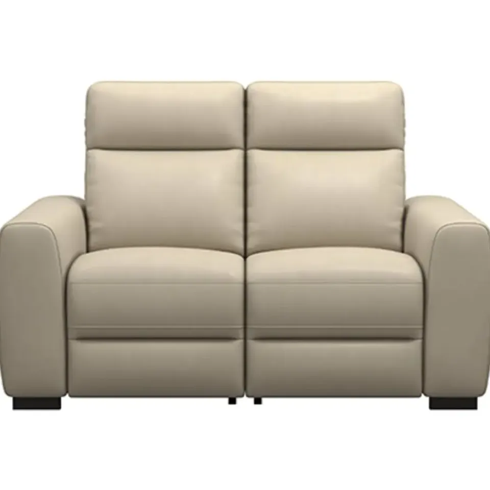 Leen Bakker Bank James elektrisch verstelbaar 2-zits - stof Melbourne - taupe Outlet