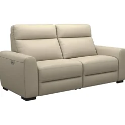 Leen Bakker Bank James elektrisch verstelbaar 3-zits - stof Melbourne - taupe Best