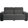 Leen Bakker Bank James elektrisch verstelbaar 3-zits - stof Supple - antraciet Sale