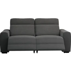 Leen Bakker Bank James elektrisch verstelbaar 3-zits - stof Supple - antraciet Sale