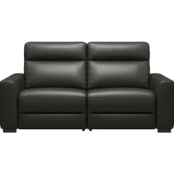 Leen Bakker Bank James 3-zits - stof Melbourne - zwart Outlet