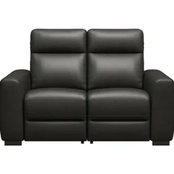 Leen Bakker Bank James 2-zits - stof Melbourne - zwart Online