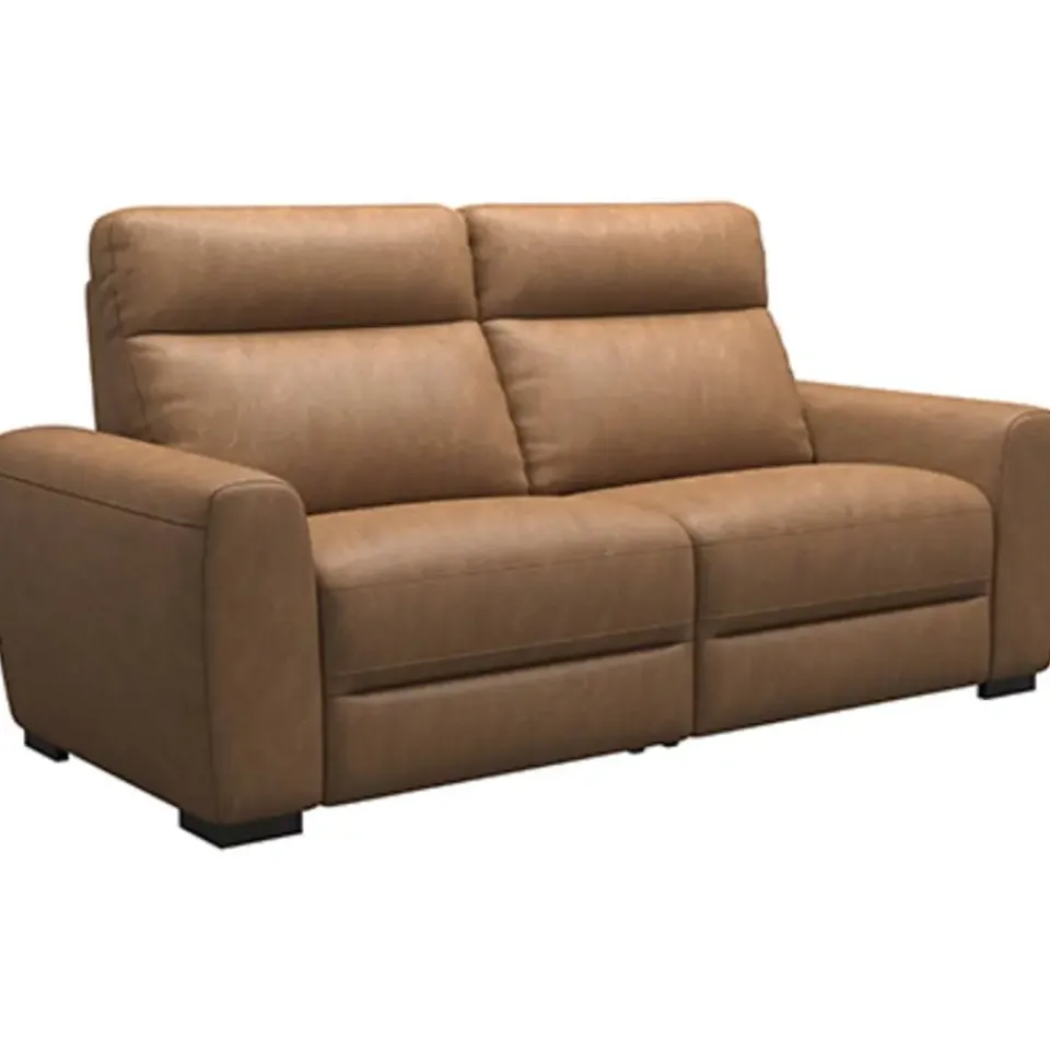 Leen Bakker Bank James 3-zits - stof Supple - cognac Clearance