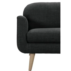 Leen Bakker Bank Lilly 3-zits - antraciet Clearance