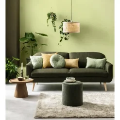 Leen Bakker Bank Lilly 3-zits - groen Sale