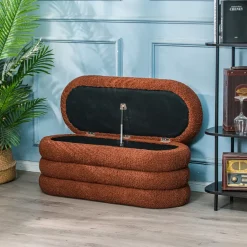 Nordlys Bank met opbergruimte in terracotta lussen Online