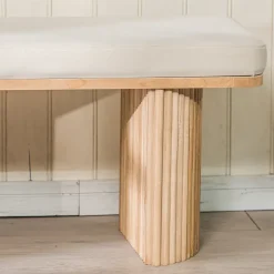 Nordlys Bank met opbergruimte in fluweel Discount