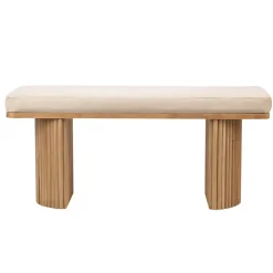 Nordlys Bank met opbergruimte in fluweel Discount