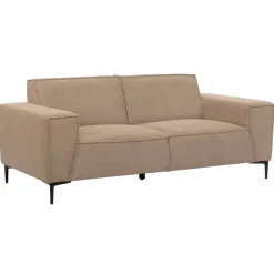 Leen Bakker Bank Romy - 2-zits - stof curio - beige Sale