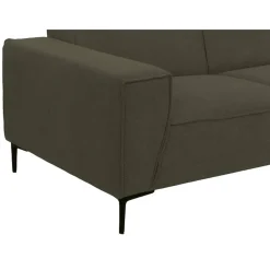 Leen Bakker Bank Romy 3-zits - stof Curio - groen Outlet