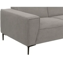 Leen Bakker Bank Romy 3-zits - stof Curio - grijs Clearance