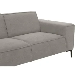 Leen Bakker Bank Romy 3-zits - stof Curio - grijs Clearance