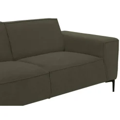 Leen Bakker Bank Romy 2-zits - stof Curio - groen Outlet