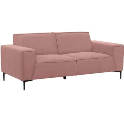 Leen Bakker Bank Romy 2-zits - stof Curio - roze Clearance