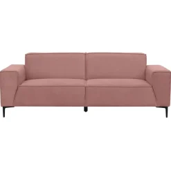 Leen Bakker Bank Romy 3-zits - stof Curio - roze Hot