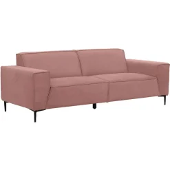 Leen Bakker Bank Romy 3-zits - stof Curio - roze Hot