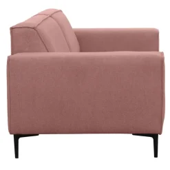 Leen Bakker Bank Romy 3-zits - stof Curio - roze Hot