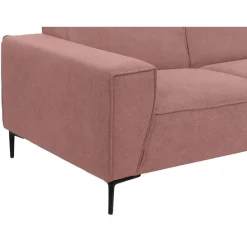 Leen Bakker Bank Romy 3-zits - stof Curio - roze Hot