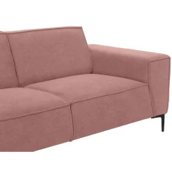 Leen Bakker Bank Romy 3-zits - stof Curio - roze Hot
