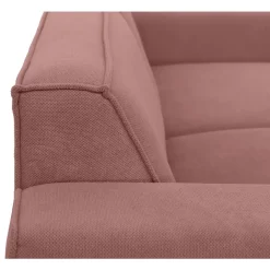 Leen Bakker Bank Romy 3-zits - stof Curio - roze Hot