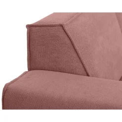 Leen Bakker Bank Romy 3-zits - stof Curio - roze Hot
