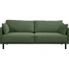 Leen Bakker Bank Siem 3-zits - ribstof Fjord - groen Online
