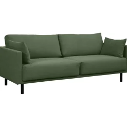 Leen Bakker Bank Siem 3-zits - ribstof Fjord - groen Online