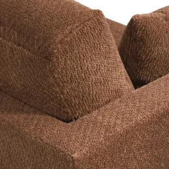 Leen Bakker Bank Siem 2,5-zits - stof Egon - terracotta Best