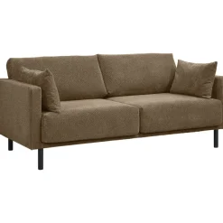 Leen Bakker Bank Siem 2,5-zits - stof Egon - bruin Clearance